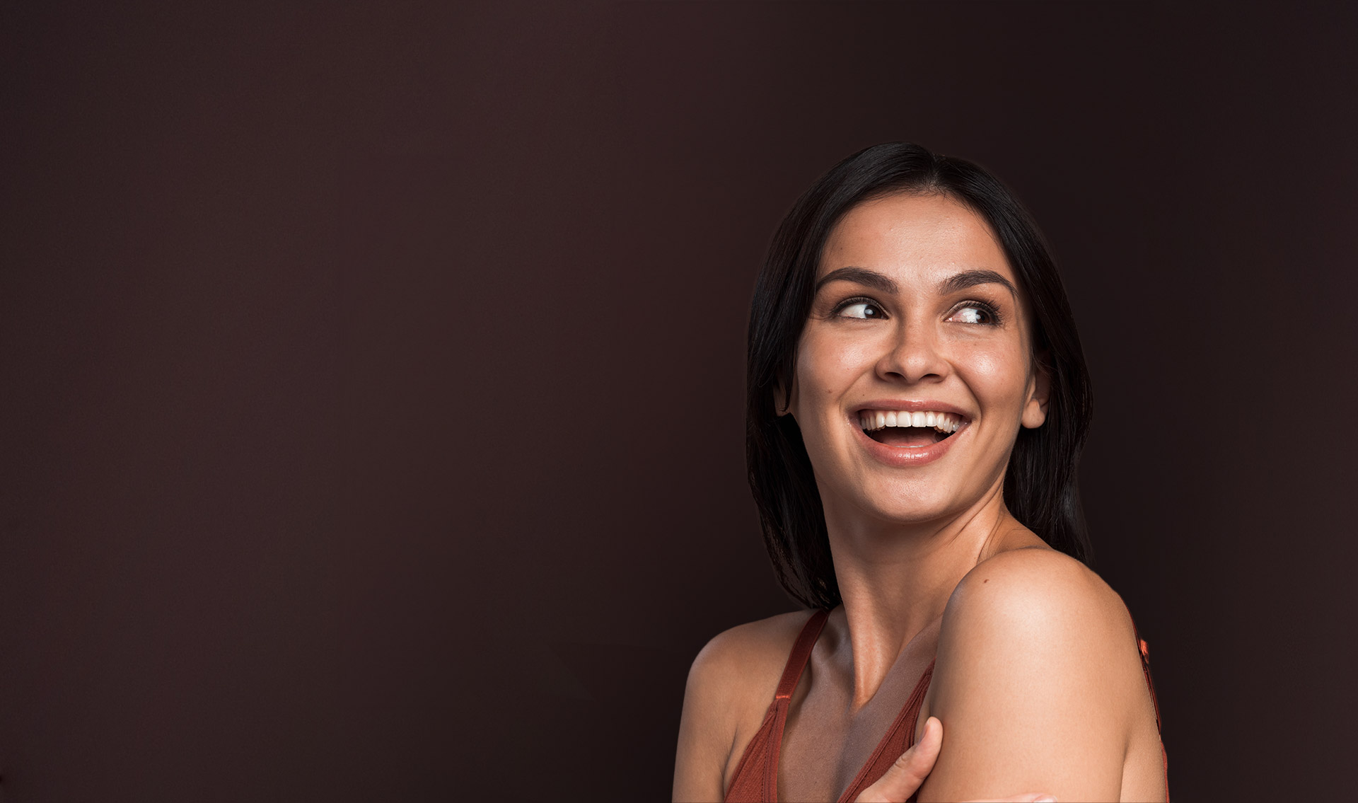 Female Smiling Advanced Dentistry of Sugar Land